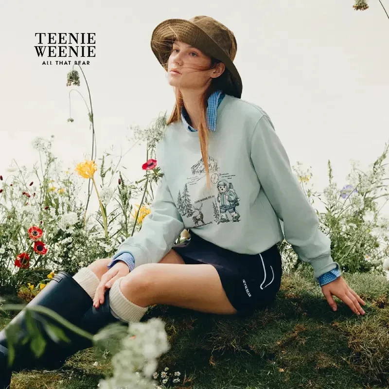 *TeenieWeenie小熊卫衣女2025冬季新款时尚休闲女装女TTMA254TC8A