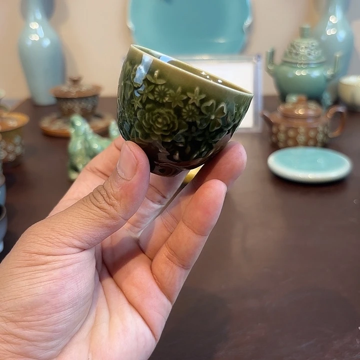 瓷片龙泉青瓷福利青瓷