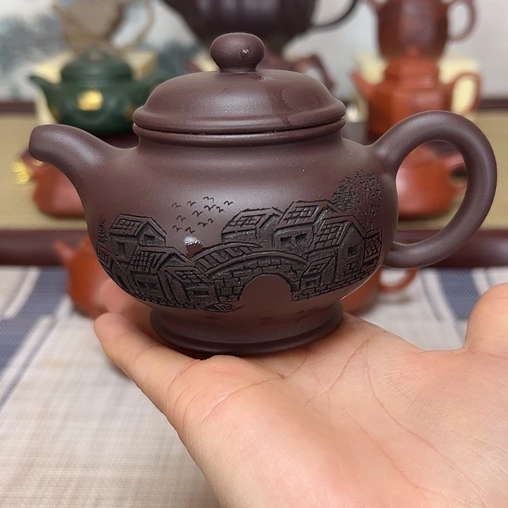 紫砂茶壶J**生紫砂壶的制作