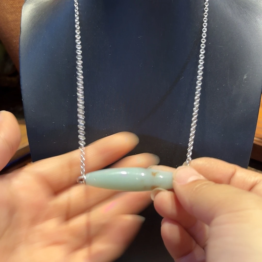 翡翠颈饰未镶嵌原创