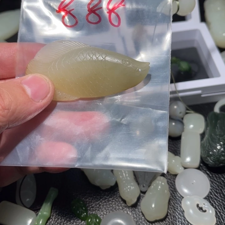 未镶嵌和田玉笔搁