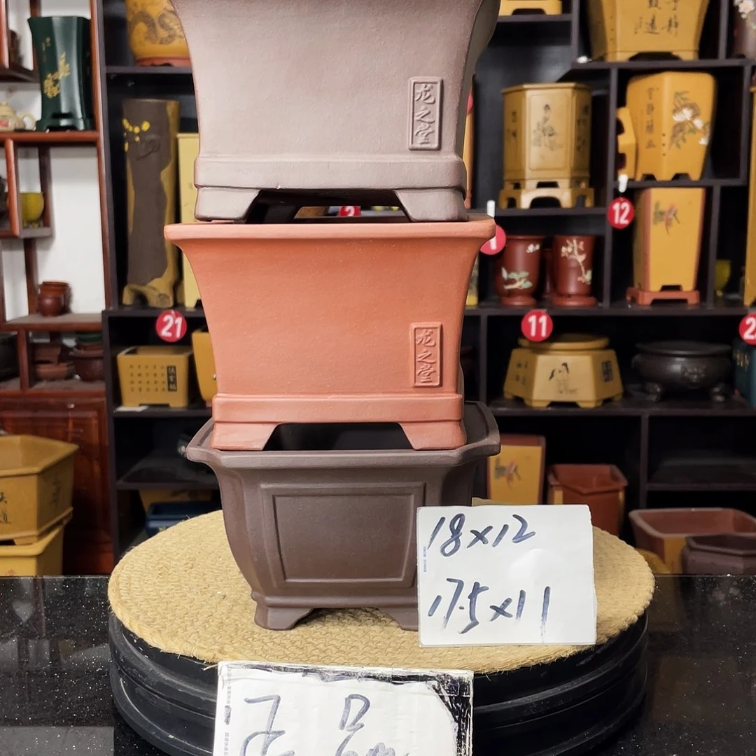 紫砂D-婉秋紫砂花盆