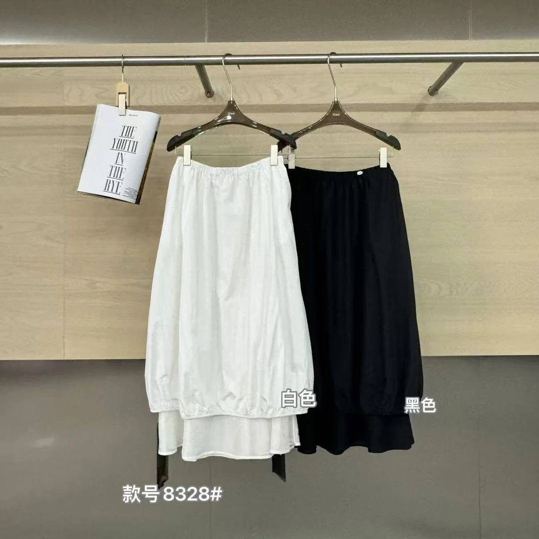 （水母半裙）小众设计风格花苞半裙70808