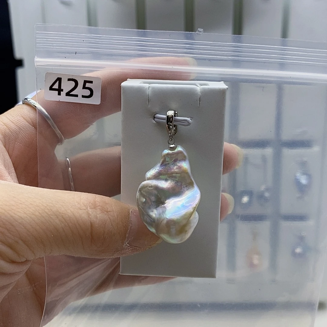 颈饰合金淡水珍珠