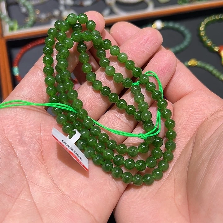 和田玉未镶嵌手串