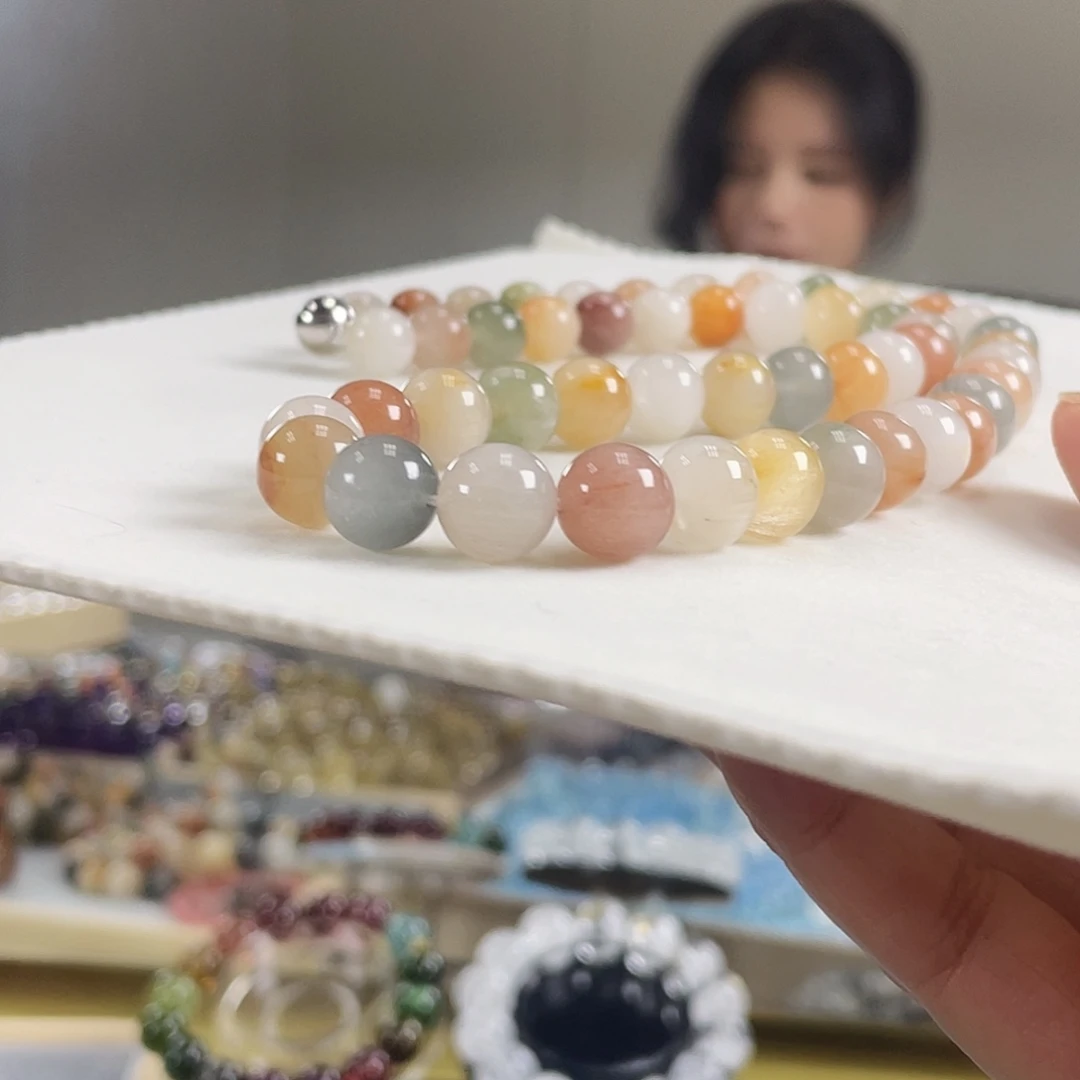 美***瑜颈饰未镶嵌水晶兔毛