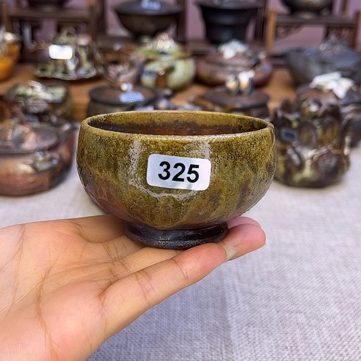 裸柴烧手工陶瓷茶器