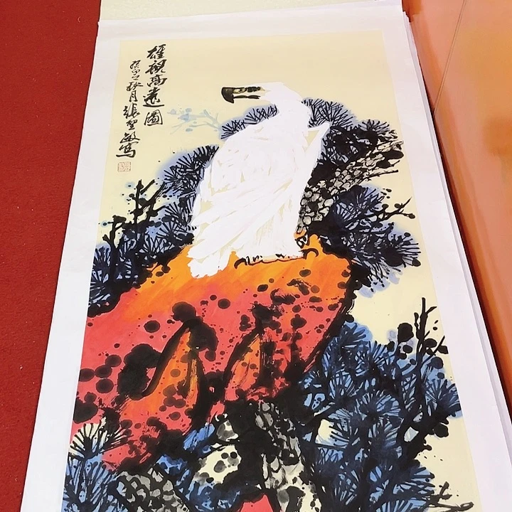 国画张圣敏先生纯手绘作品