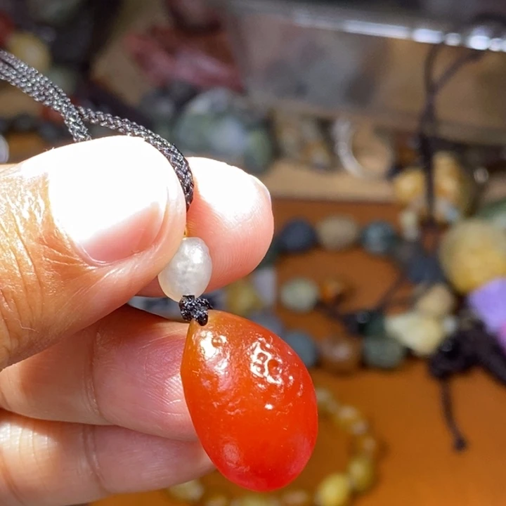 玛瑙/玉髓珠宝半成品未镶嵌美****萍