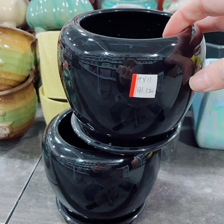 多肉陶瓷花盆满10元包邮