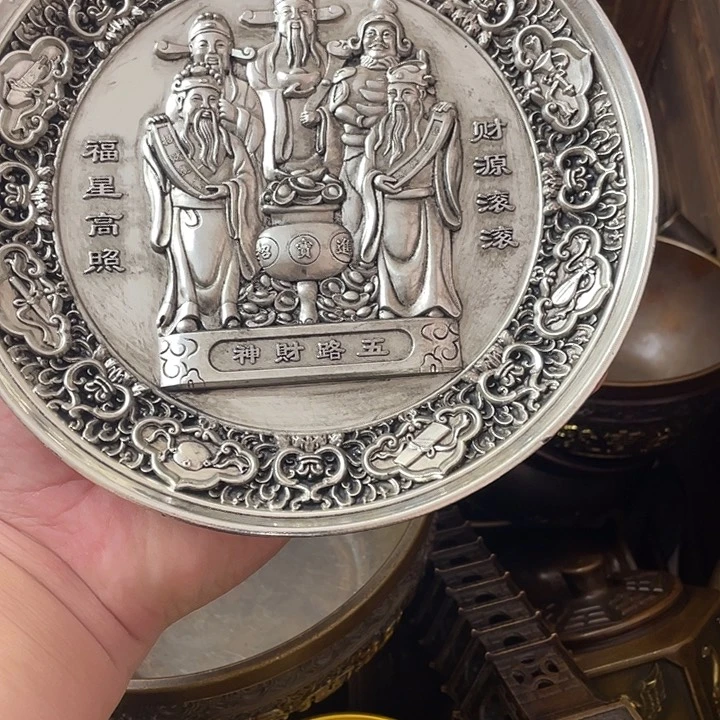 铜心铜德铜器摆件