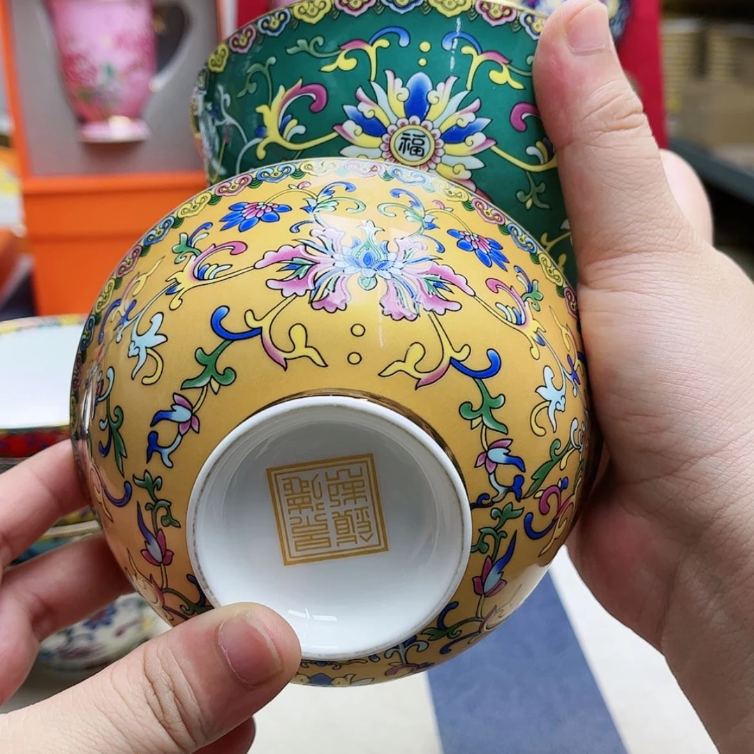 【闪购商品】珐琅4.5英寸2混金标低。。。