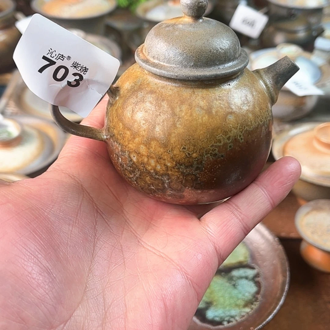 【闪购商品】沁庐柴窑古法柴烧手工茶具