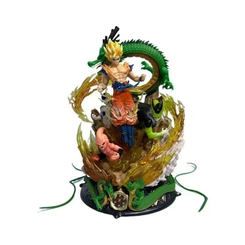 七龙珠 周年悟空 虎贲工作室 优质版 祖国版 25cm 手办摆件 G