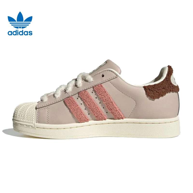 adidas阿迪达斯【太】三叶草女鞋SUPERSTAR II运动鞋休闲鞋JR6986