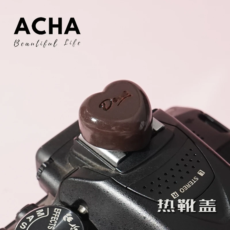 食玩巧克力相机热靴盖配件相机配件适配佳能富士尼康索尼松下宾得