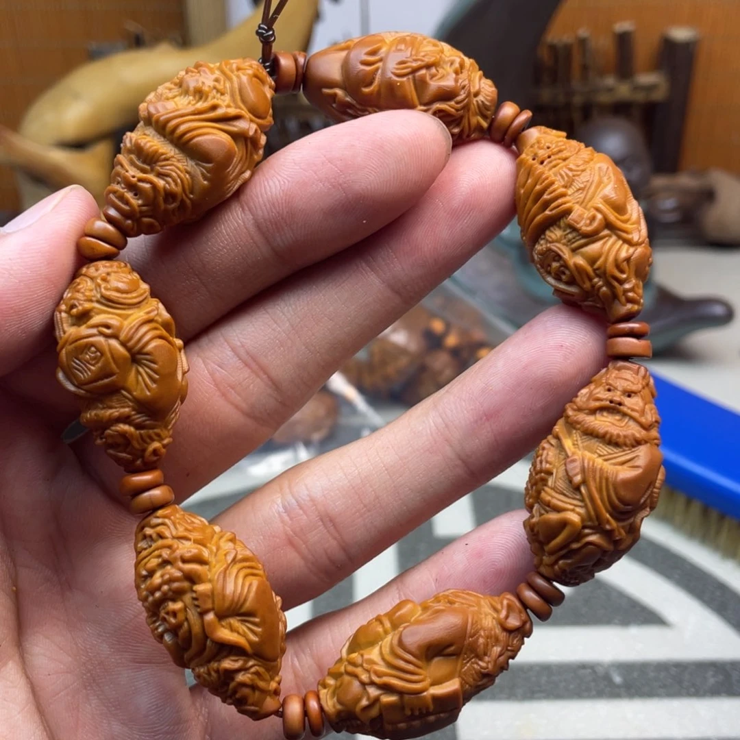 橄榄核手串/手链橄榄核雕工艺手串5119