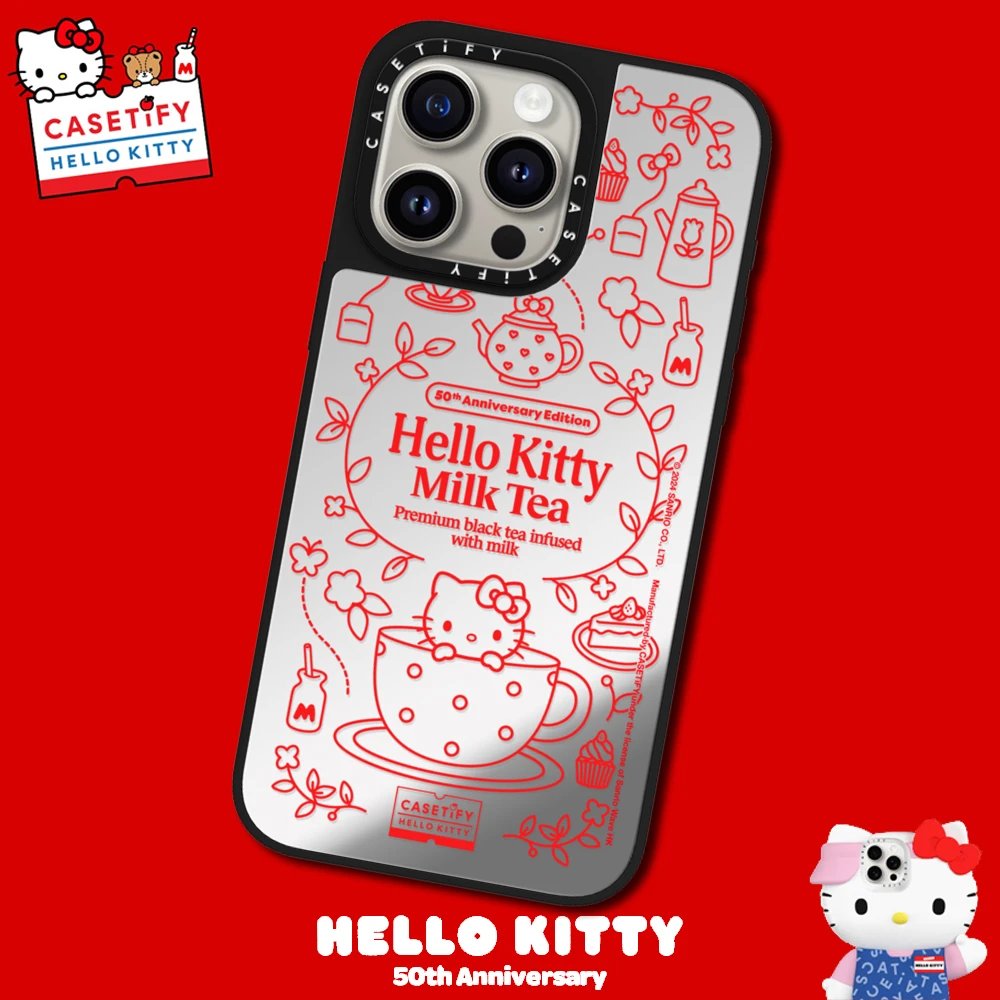 casetify HelloKitty50周年手机壳适用iPhone16/15/14/13/ProMax