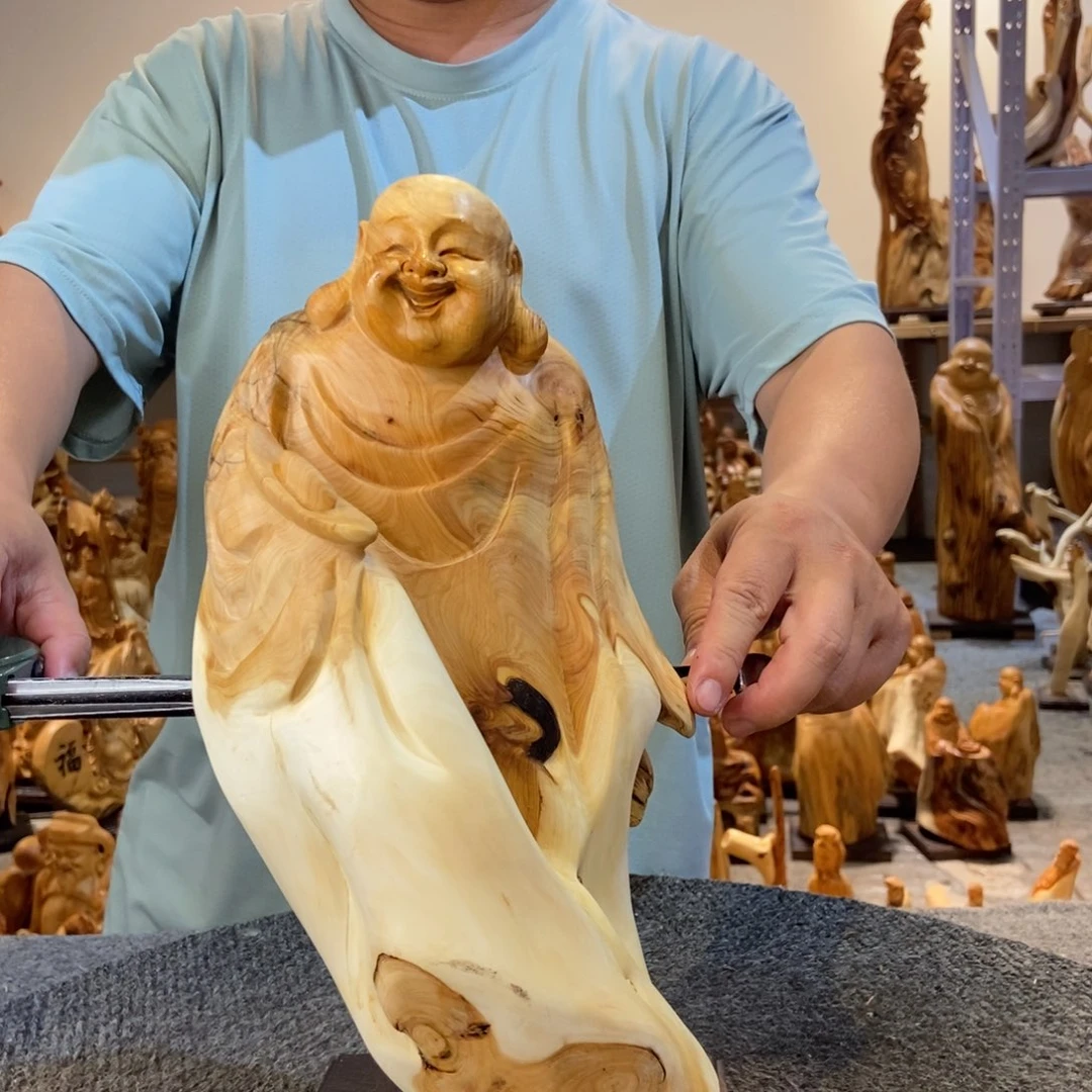 柏木（崖柏）太行崖柏根雕摆件