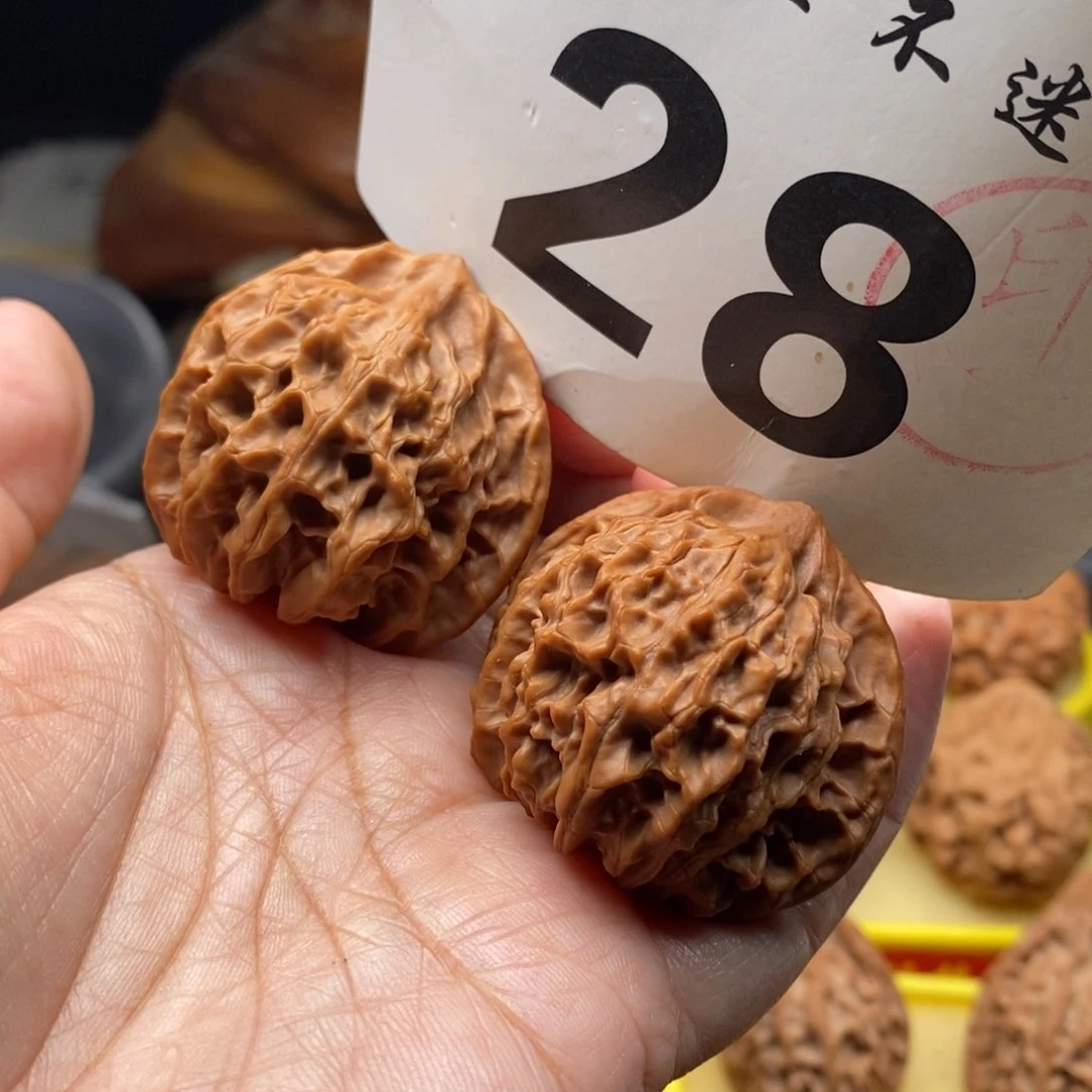 把件文玩核桃42野生灯笼