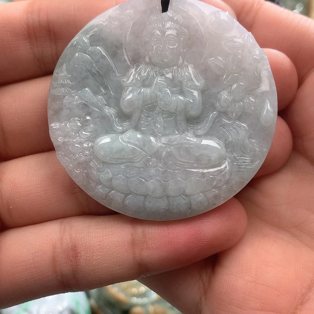 吊坠(不含链)未镶嵌翡翠