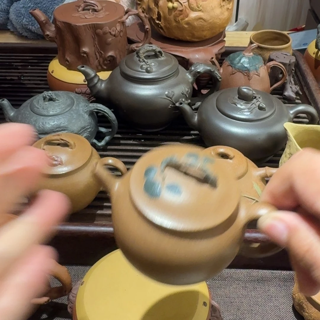 紫砂茶壶刘*松椿紫砂壶