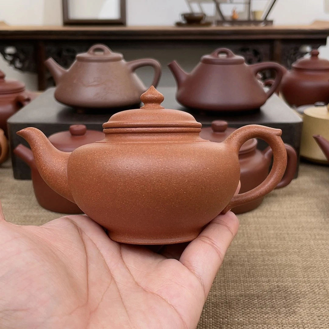茶壶紫砂笑樱 200cc 宝山黄降坡