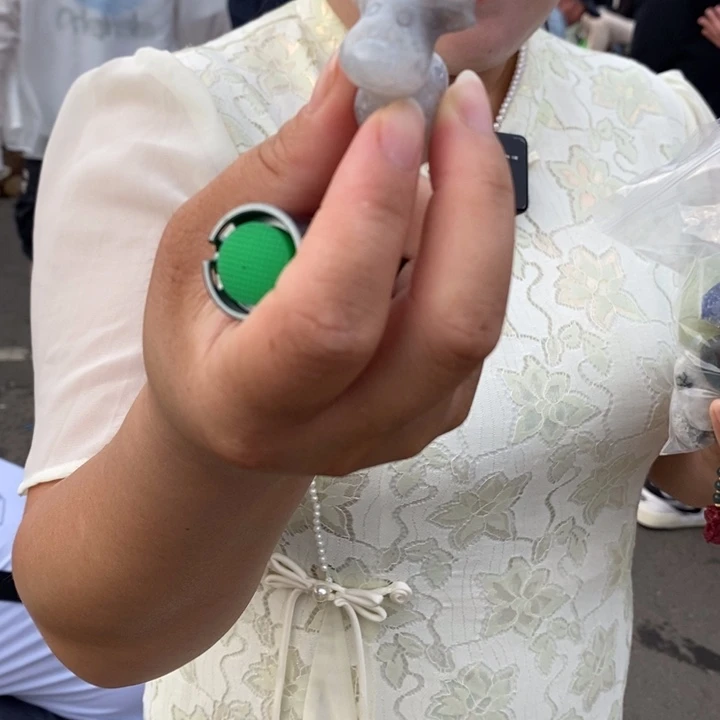 水晶珠宝半成品未镶嵌小鹿一个