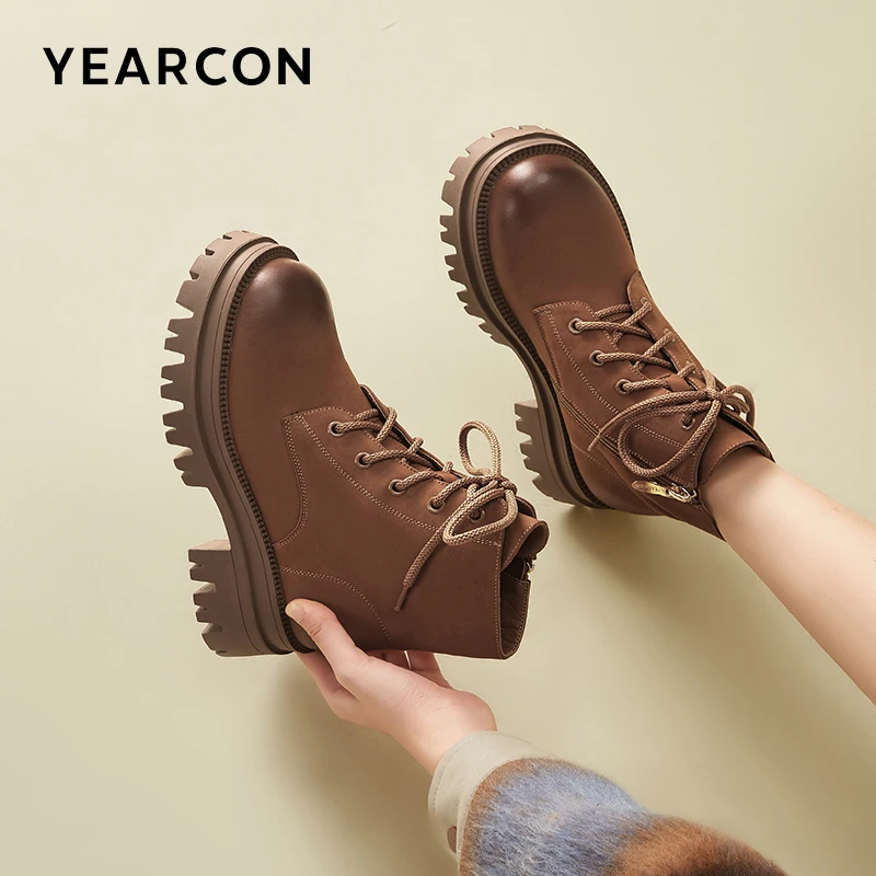 【苗苗专享】意尔康冬季时尚休闲女靴