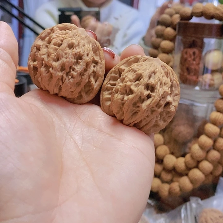 【闪购商品】文玩核桃把件43虎头