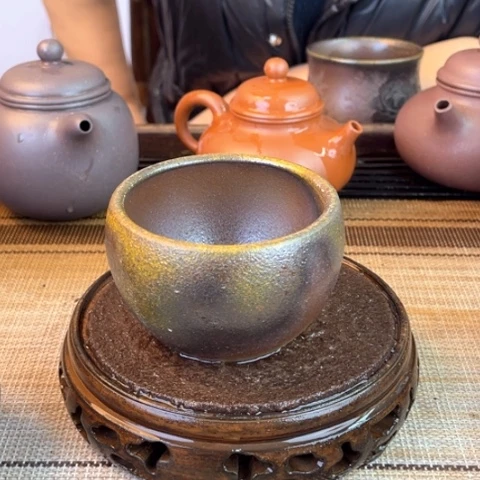 茶壶紫砂底槽青柴烧150c c