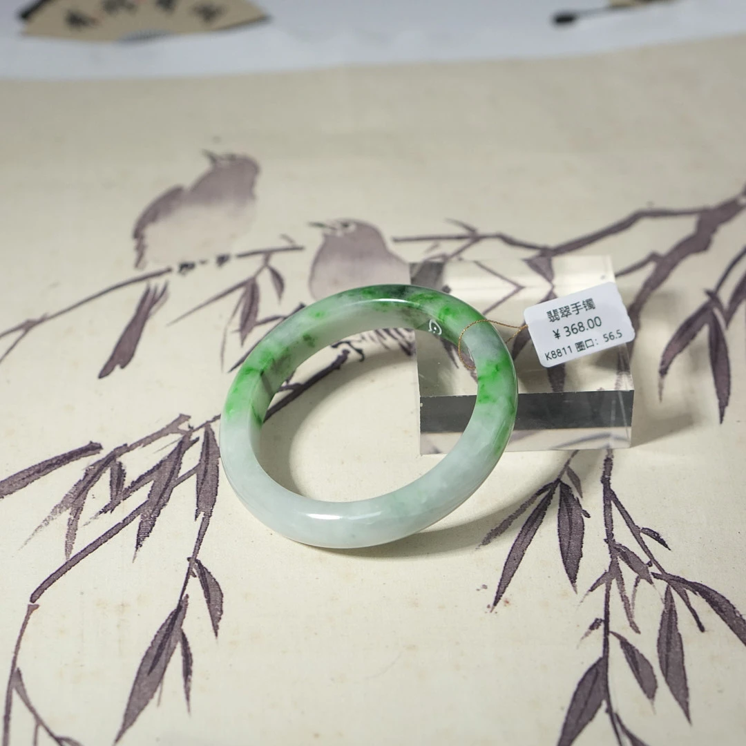 K8811-美人镯缅甸翡翠手镯