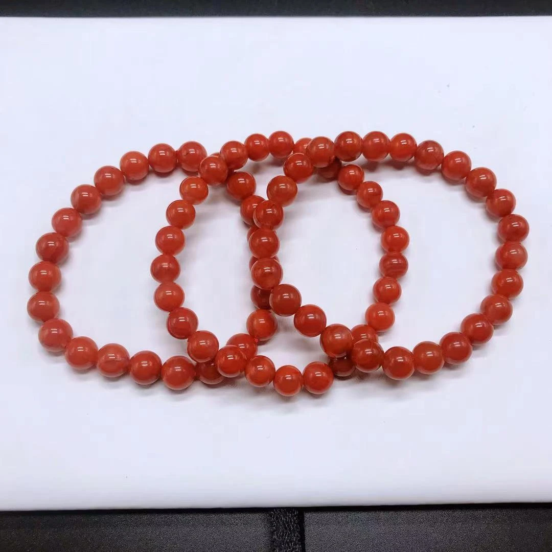 【领源】南红四川瓦西精美轻奢简约手串7mm（多样式发其一）