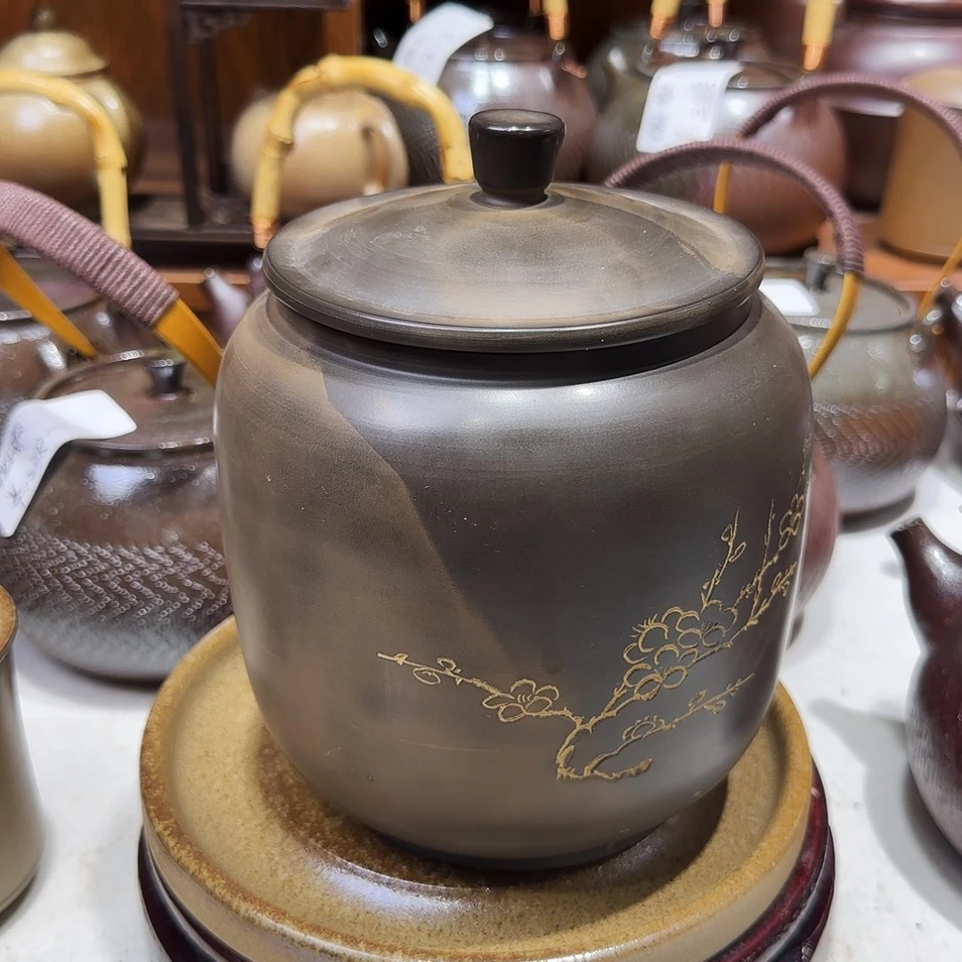 罐知***?雷氏陶瓷 气烧冬瓜罐