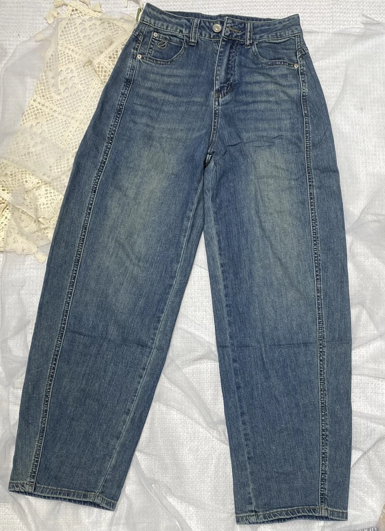 【MIDUO米多】（T8186-2）女士休闲牛仔裤