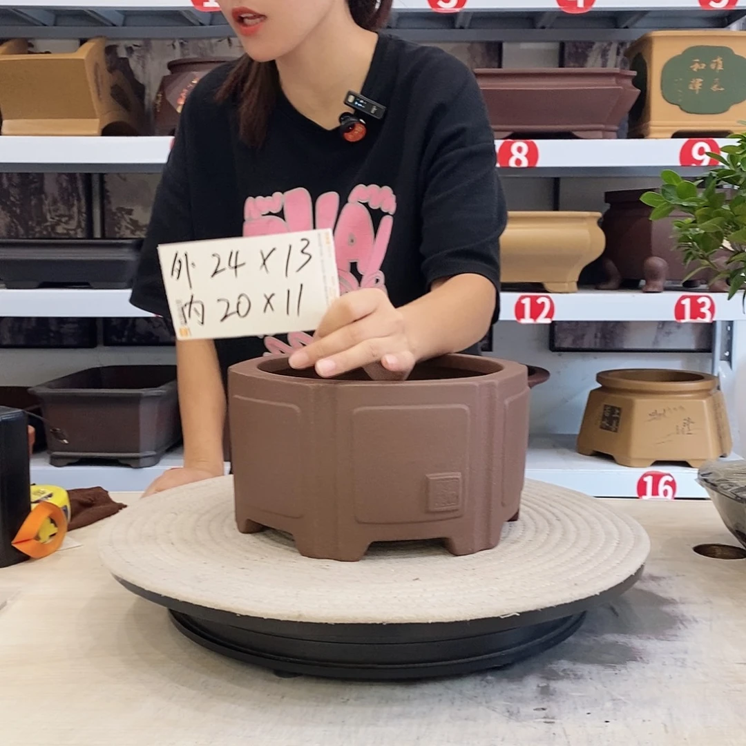 紫砂花盆紫砂花盆