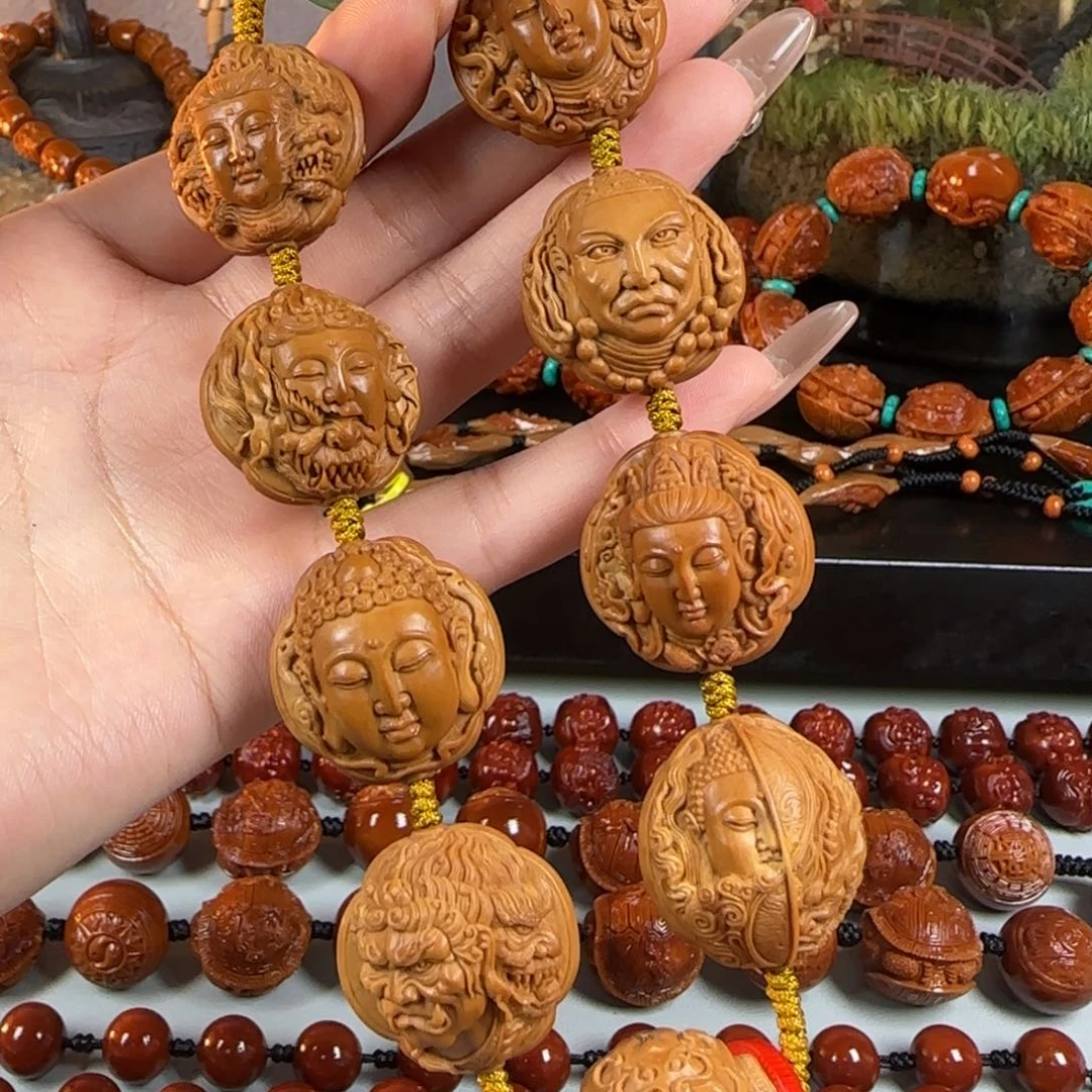 手串橄榄核老油核一念万佛