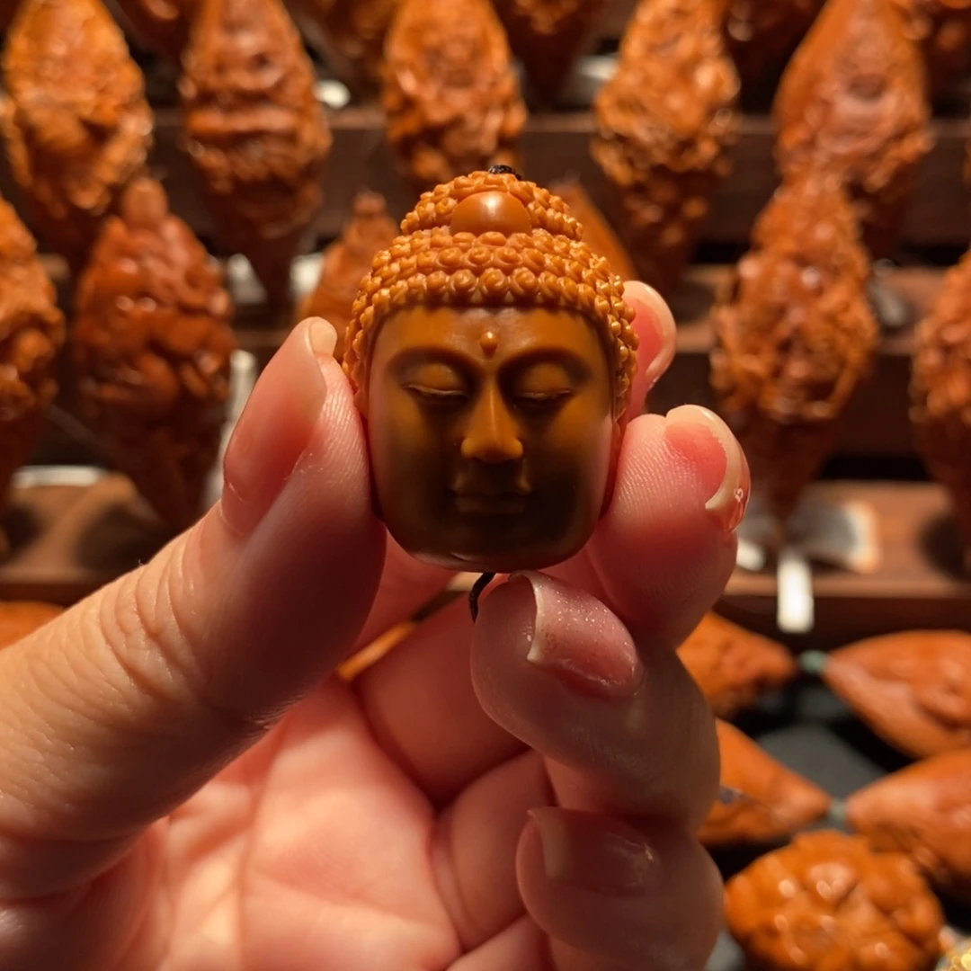 橄榄核手串/手链佛头