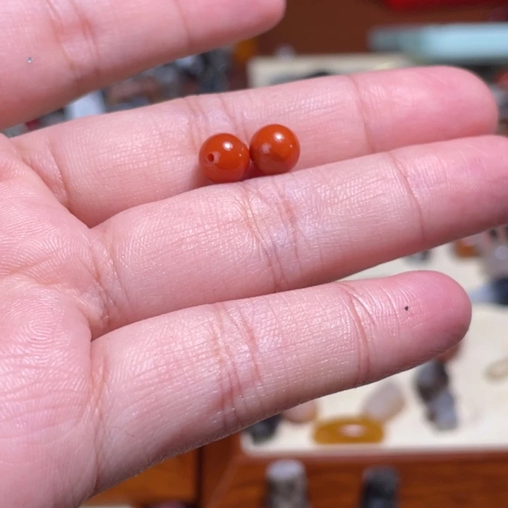 南红玛瑙未镶嵌颈饰49
