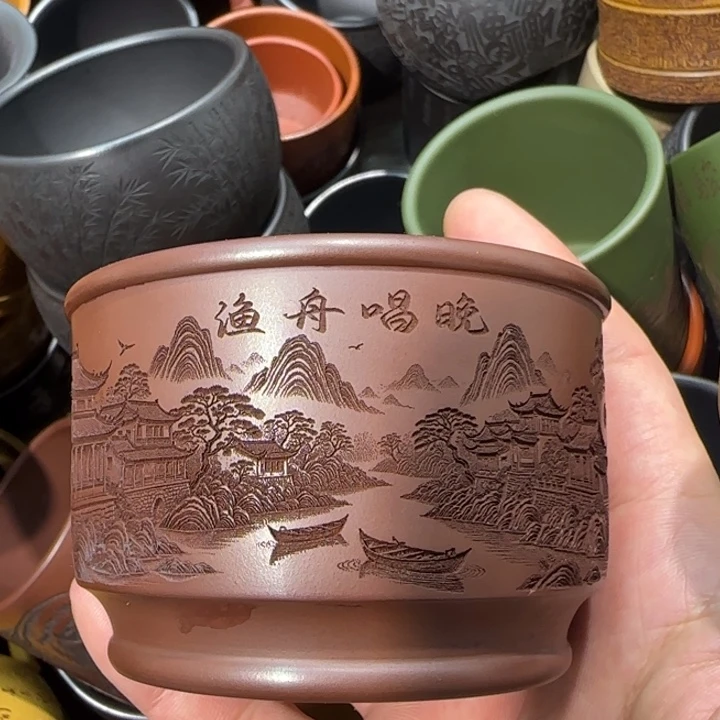 茶杯紫砂全手工制作工艺