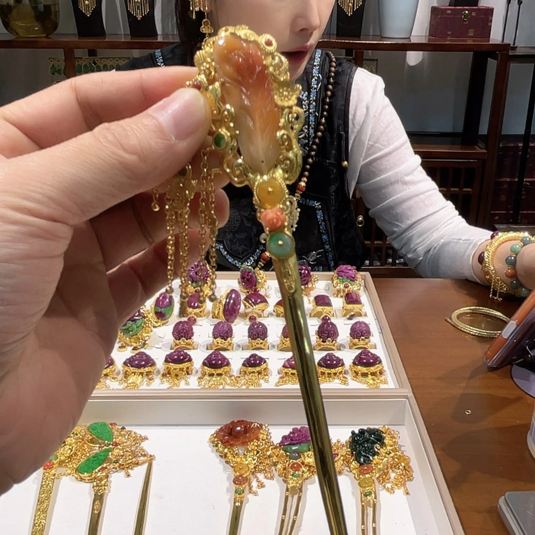 锦纶非金属发簪发簪