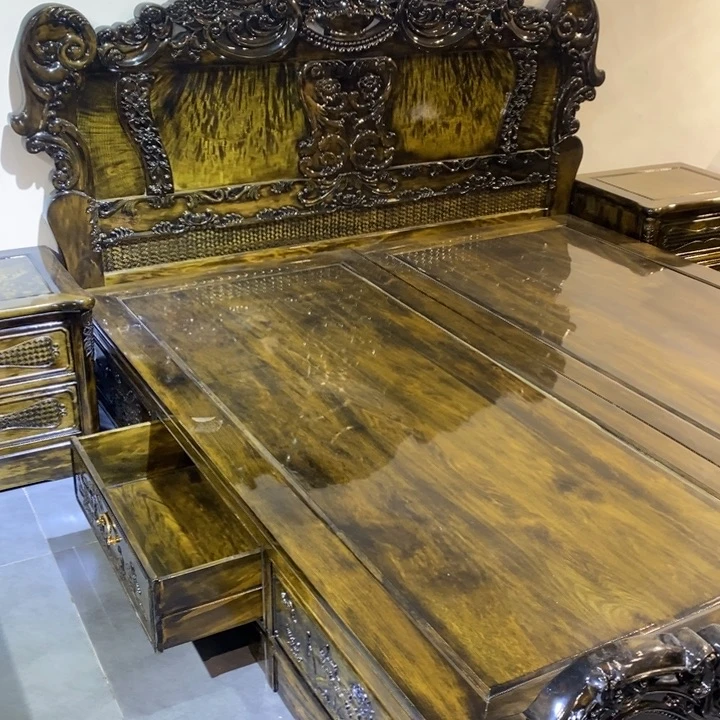 楠木高低床三件套