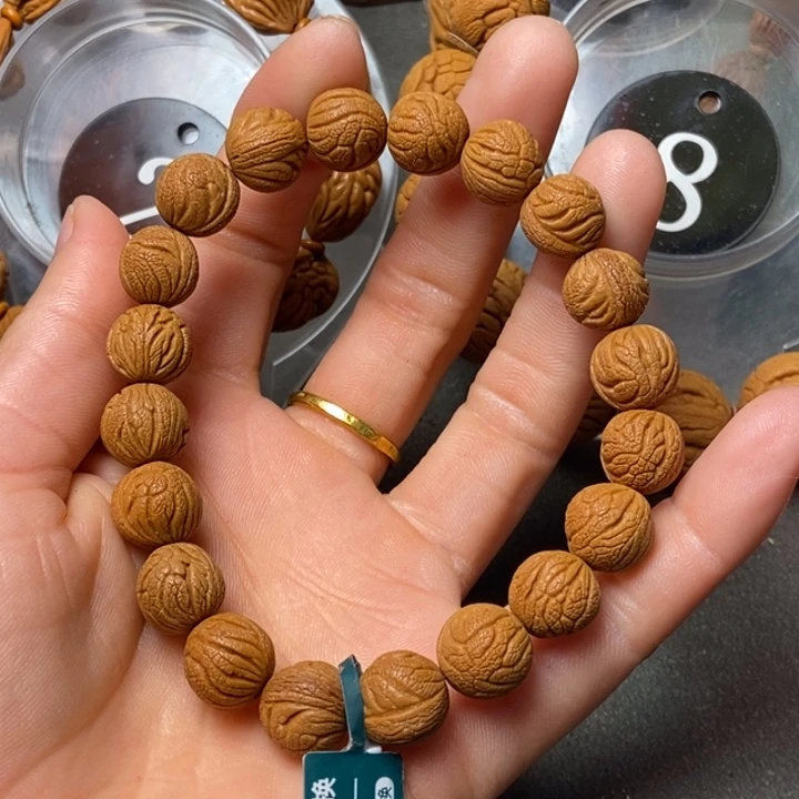 吊坠桃核陕西秦岭山桃核12