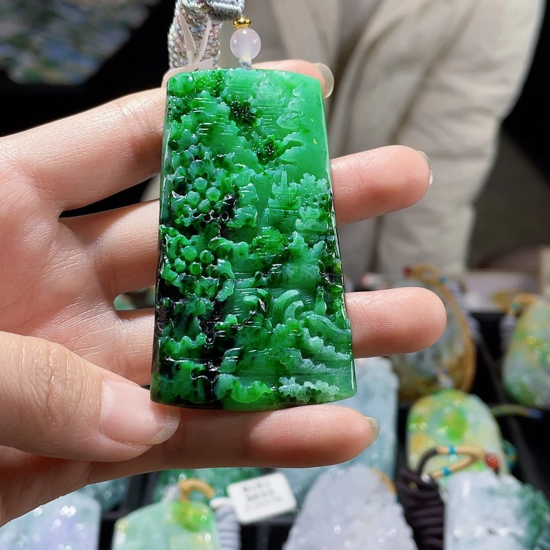 颈饰未镶嵌翡翠翡翠