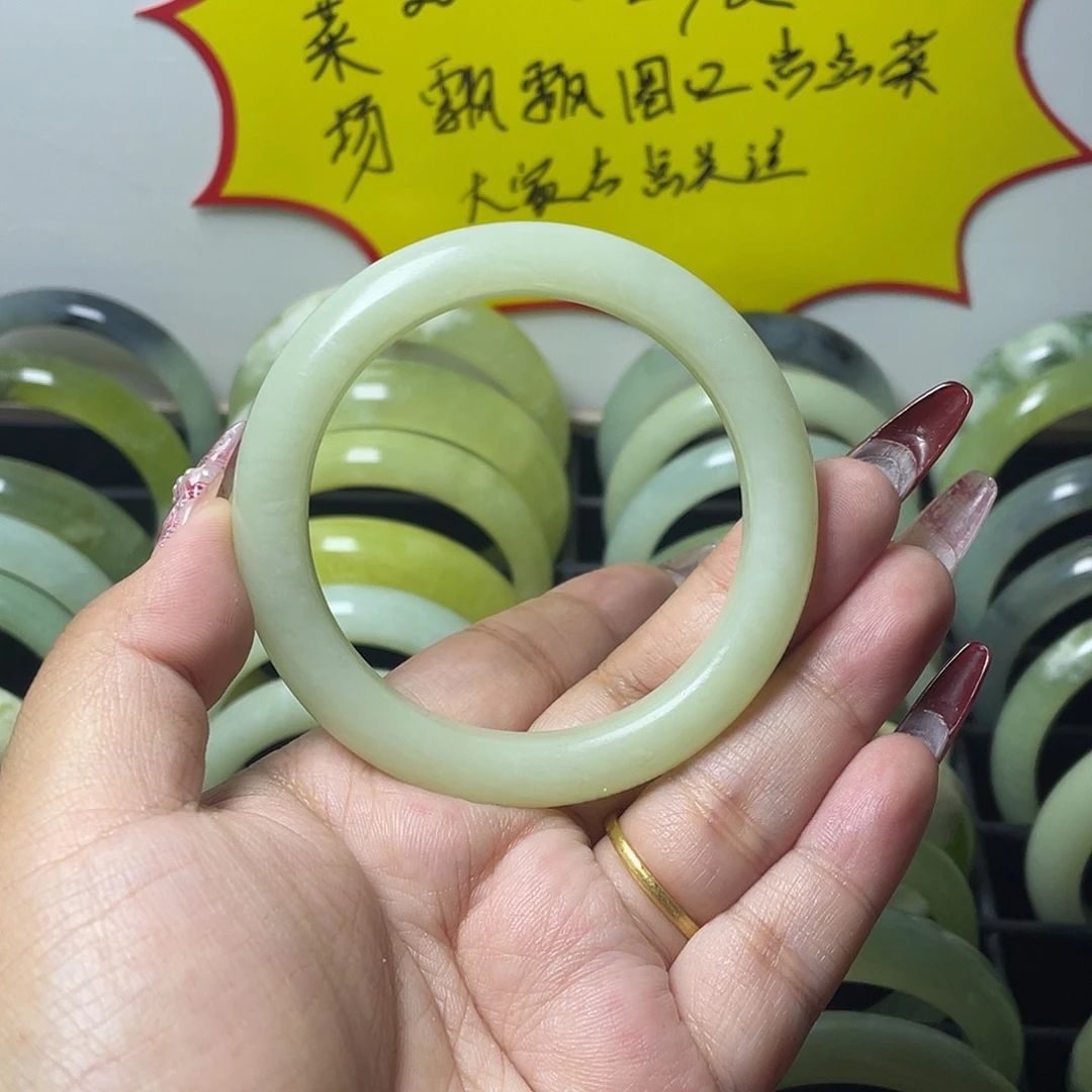 合金蛇纹石玉手镯