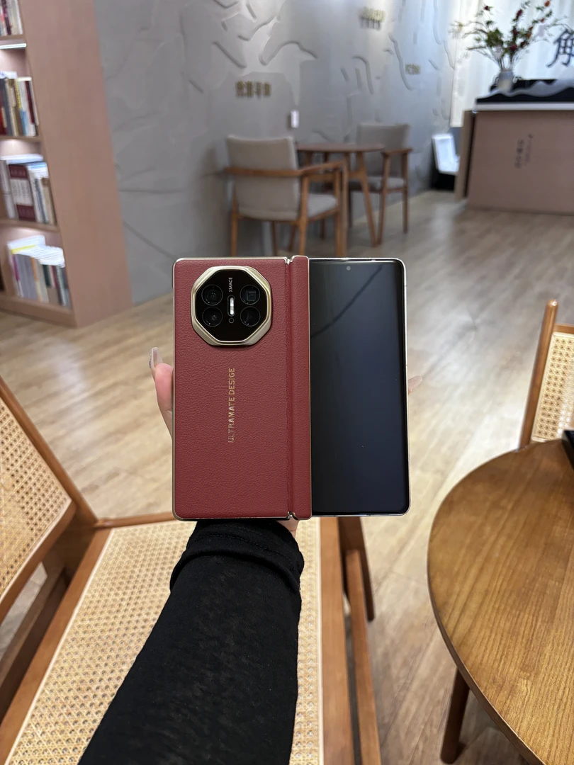 适用于华为MateX5/MateX6配件手机壳高档磨砂中轴铰链配件手机壳