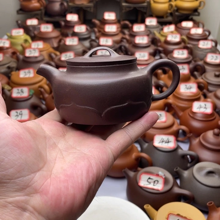 茶壶紫砂微瑕半手工