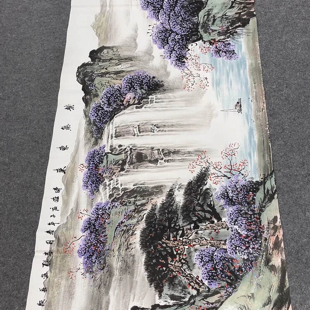 国画今天早上作品展示