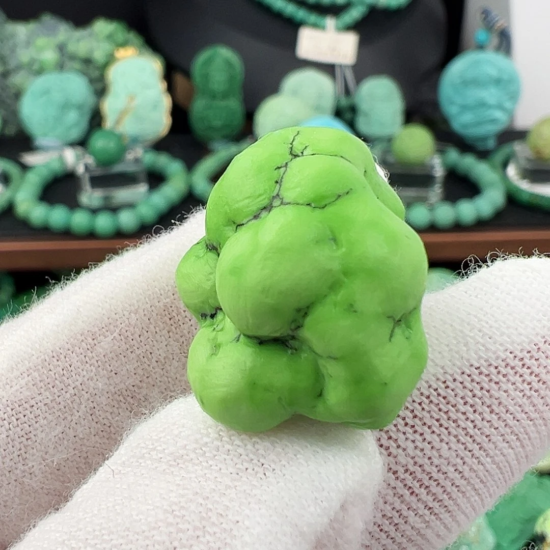 绿松石未镶嵌绿松石主播万丽