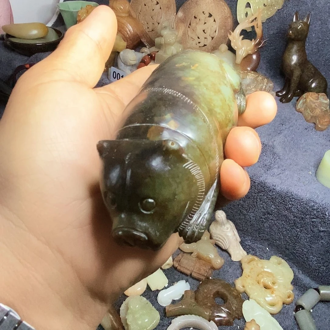 一***？瓷片瓷片瓷片摆件